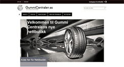 Desktop Screenshot of gummi-centralen.no